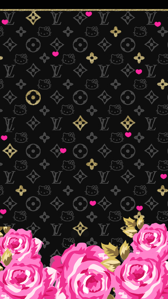 LOve Pink~: Pink Black Wallpaper(freebie)