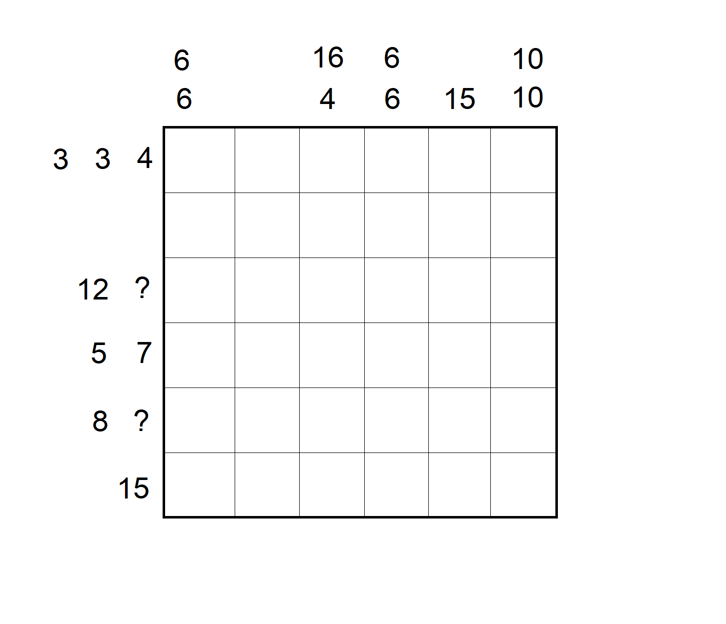 Pleasant Puzzles Puzzle 18 Japanese Sums (16)