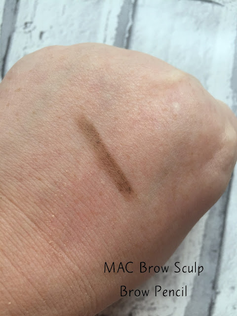 MAC Brow Sculpt Pencil Swatch In Lingering