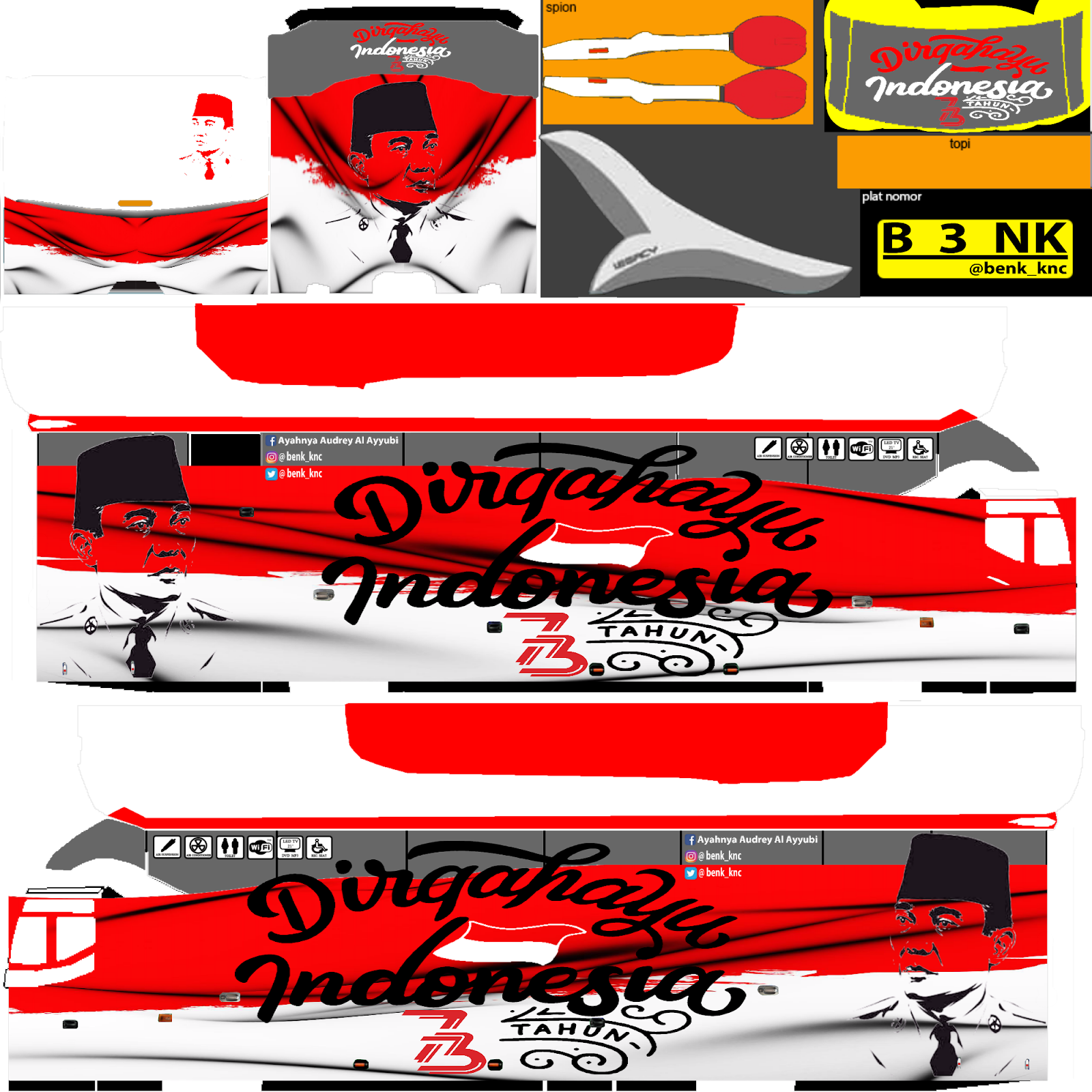 Download Livery Bus Simulator Timnas Indonesia - Galeri ...