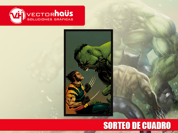 Sorteo de cuadro - Hulk vs. Wolverine