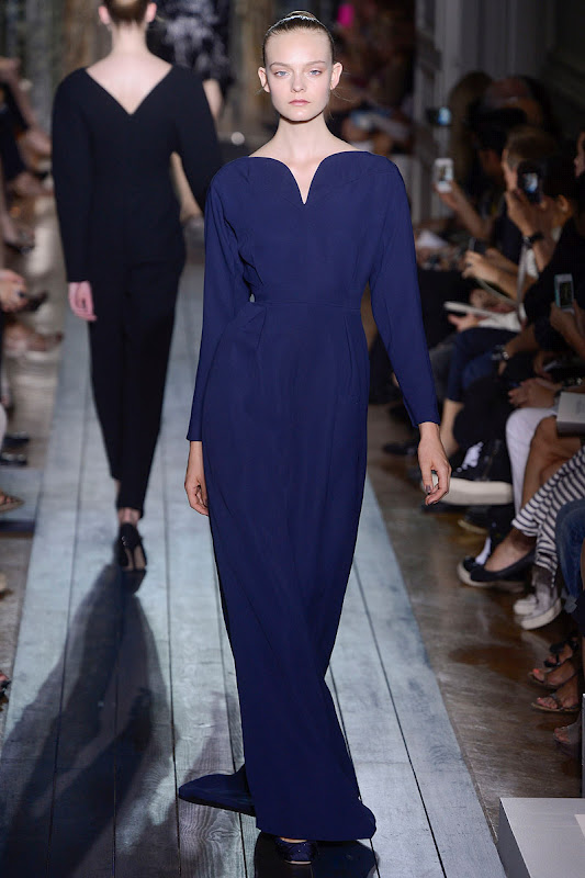 BLUE MOOD - Valentino Couture Fall 2012 ~ Thread Ethic | Modest Fashion