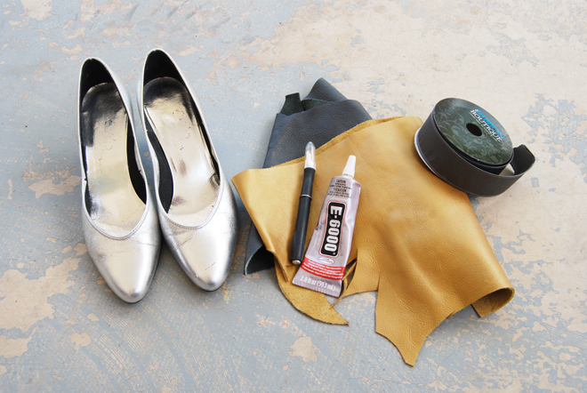 Jessamity: DIY Project: How to turn heels into maryjanes