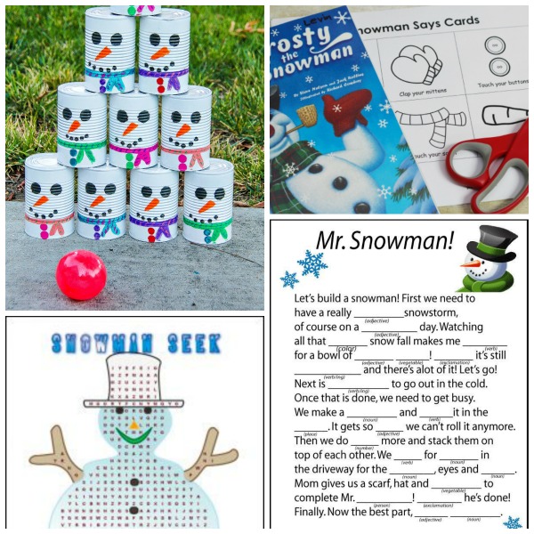 30+ WINTER PARTY GAMES FOR KIDS: tons of ideas! PIN! #wintergamesforkids #Winteractivitiesforkids