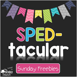 SPEDtacular Sunday Freebies at The Bender Bunch