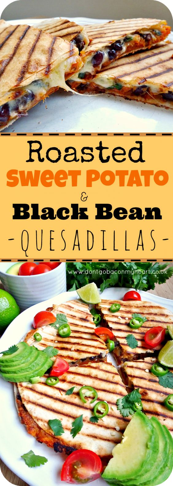 Roasted Sweet Potato and Black Bean Quesadillas #sweetpotato #potatoes #blackbeen #quesadillas #vegetarianrecipes Roasted Sweet Potato and Black Bean Quesadillas #sweetpotato #potatoes #blackbeen #quesadillas #vegetarianrecipes