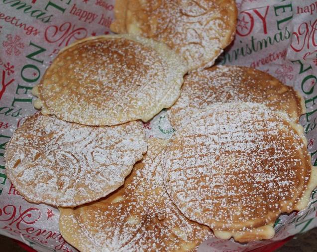 italian pizzelle recipe cookie at Christmas these are how to make Italian waffle cookies with lemon or anise flavoring