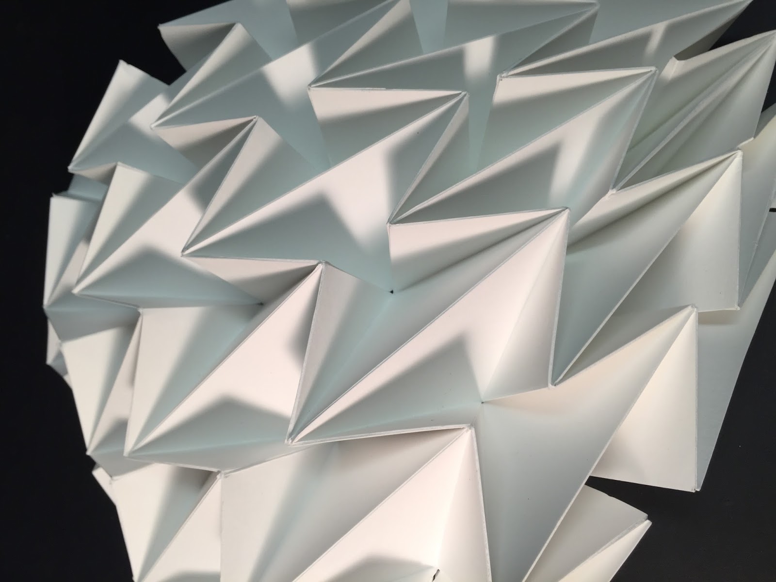Paper Folding Study - If Walls Could Dream