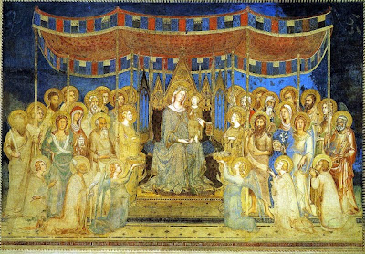 Siena, Maestà di Simone Martini. Foto di www.iltesorodisiena.net