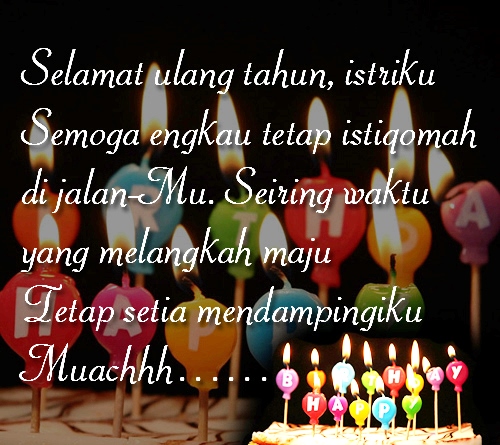 Gambar Kata Kata Ucapan Selamat Ulang Tahun Buat Istri Gambar Kata Hd