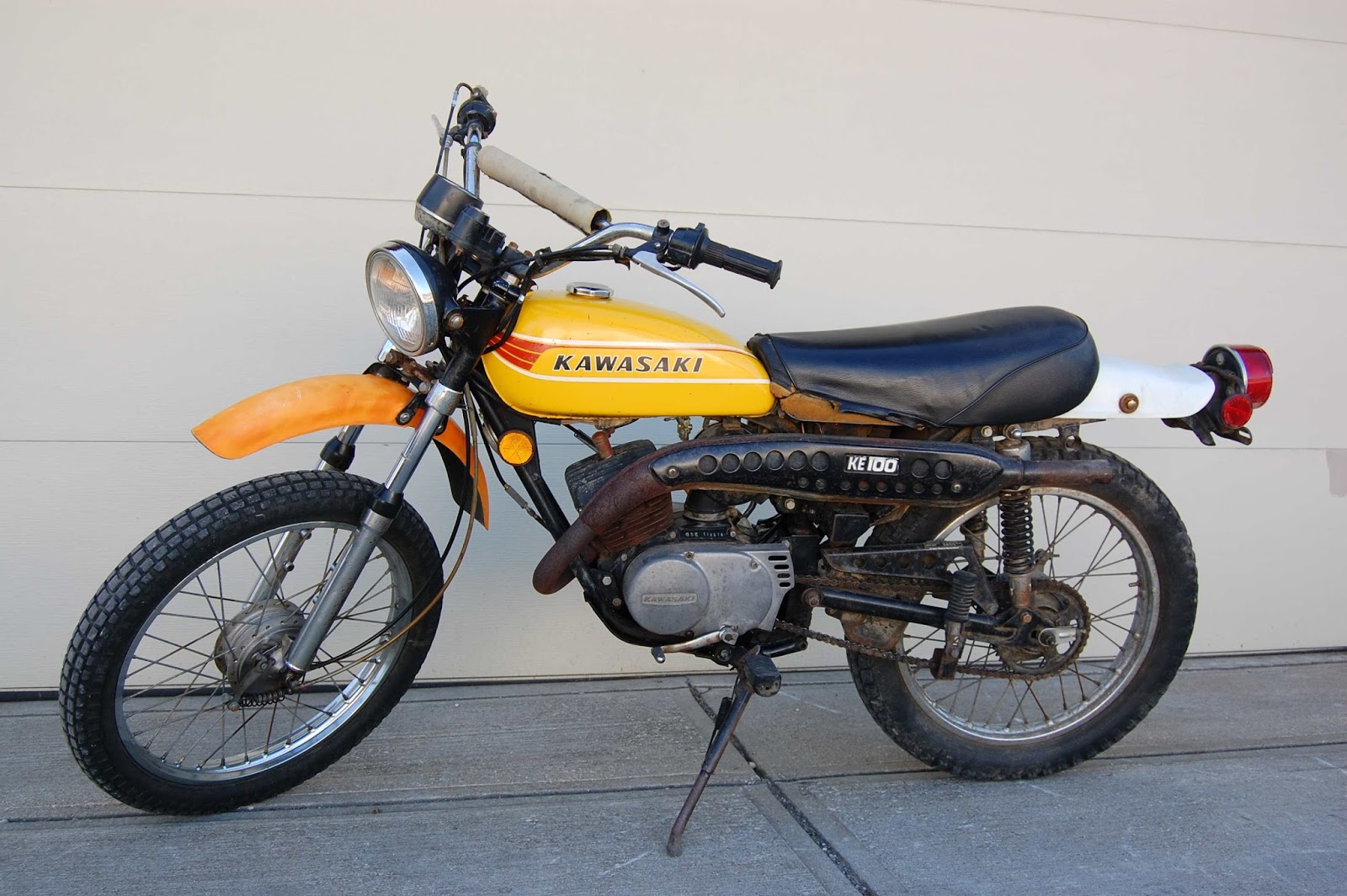 R4L Kawasaki KE100 Maintenance Day