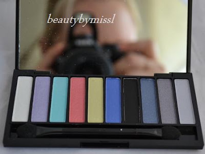 City Color Special Effect Bright Eye Colors palette swatches and review