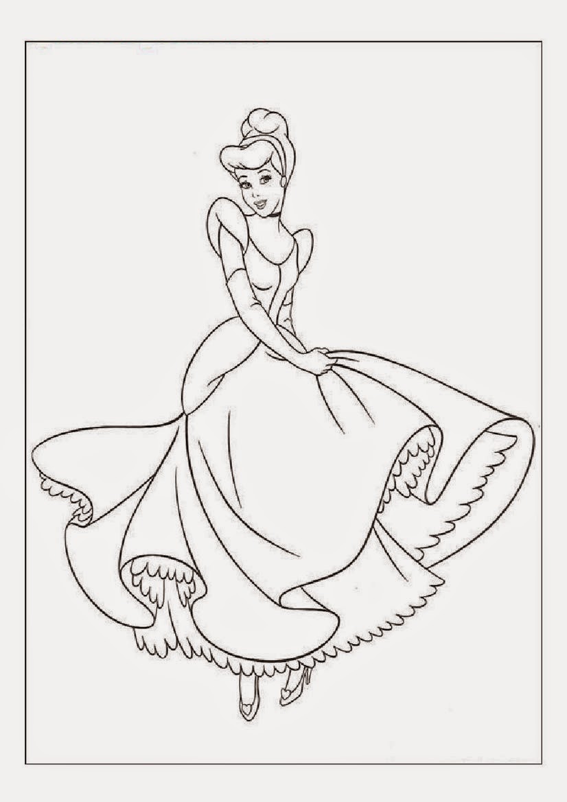 Cinderella coloring.filminspector.com