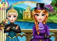 Frozen Anna Y Elsa Fashion Rivals