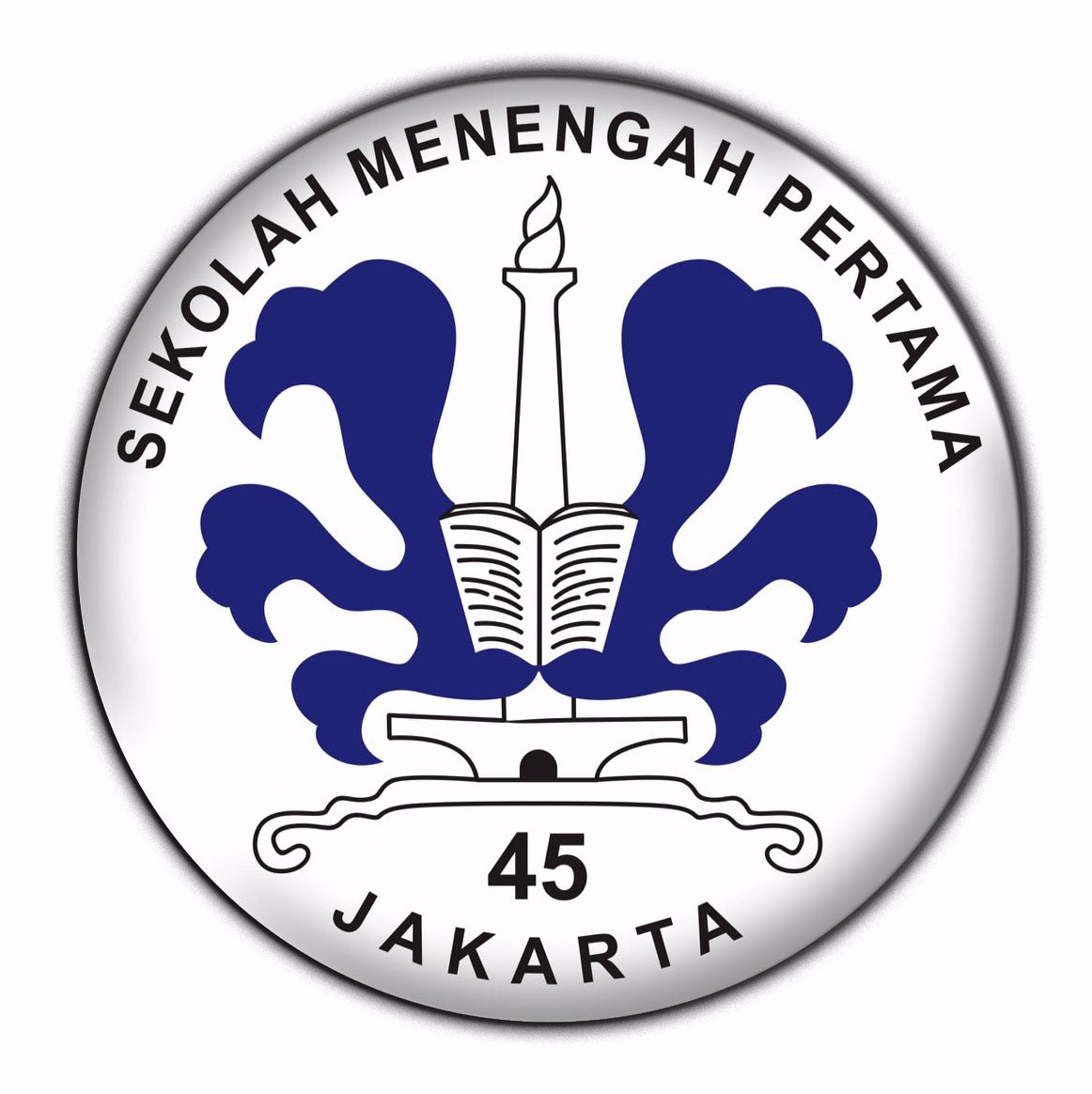 Dunia Lambang Logo: LOGO SMPN 45 JAKARTA