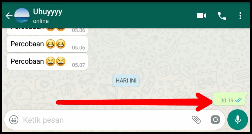2 Cara Mengirim Pesan Kosong Di Whatsapp Tanpa Aplikasi Dan Dengan Aplikasi Cara Uhuy