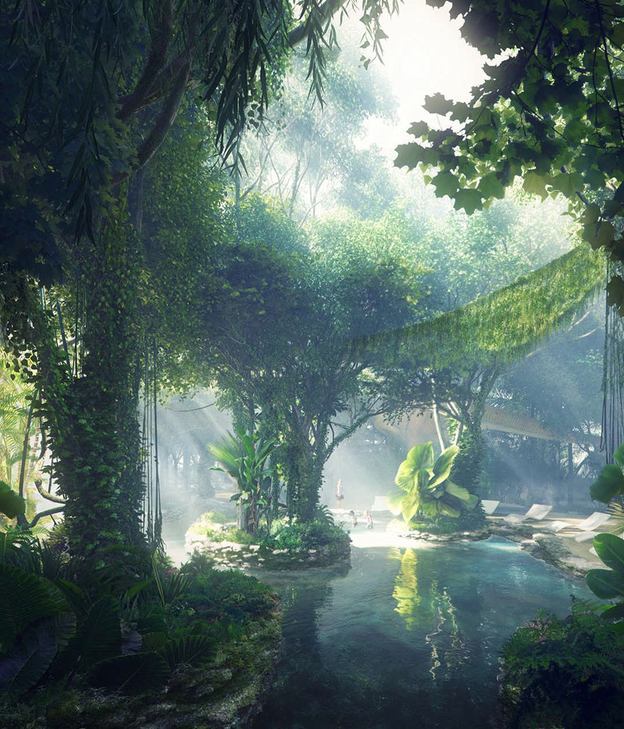 Dubai Has Plans To Open The World’s First Hotel With A Rainforest Inside Of It