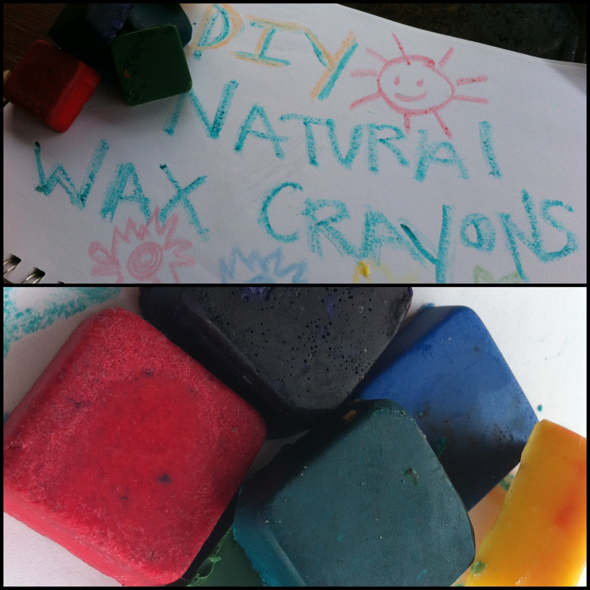 A Childhood List 103) DIY Natural Wax Crayons