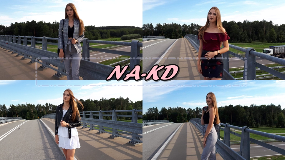 Trendy ostatnich miesięcy czyli - koronka, kratka i hafty w stylizacjach / NA-KD