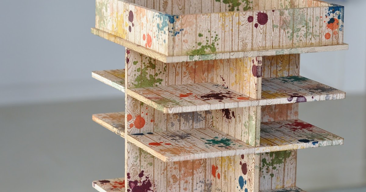 Grunge Hardwood Ink Pad holder