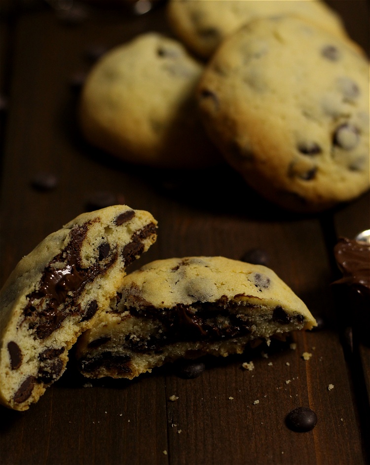 Nutella Chocolate Chip Cookies 2