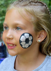 soccer face ball step cheek steps painter adventures