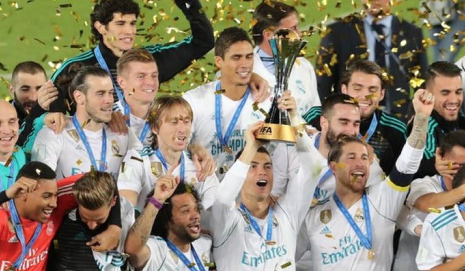 FOOTBALL CRISTIANO RONALDO SHINES AS REAL MADRID FIRST TEAM TO