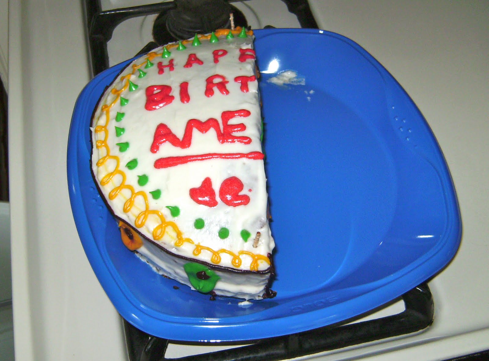 Confection Affection Day One Half Birthday Cake