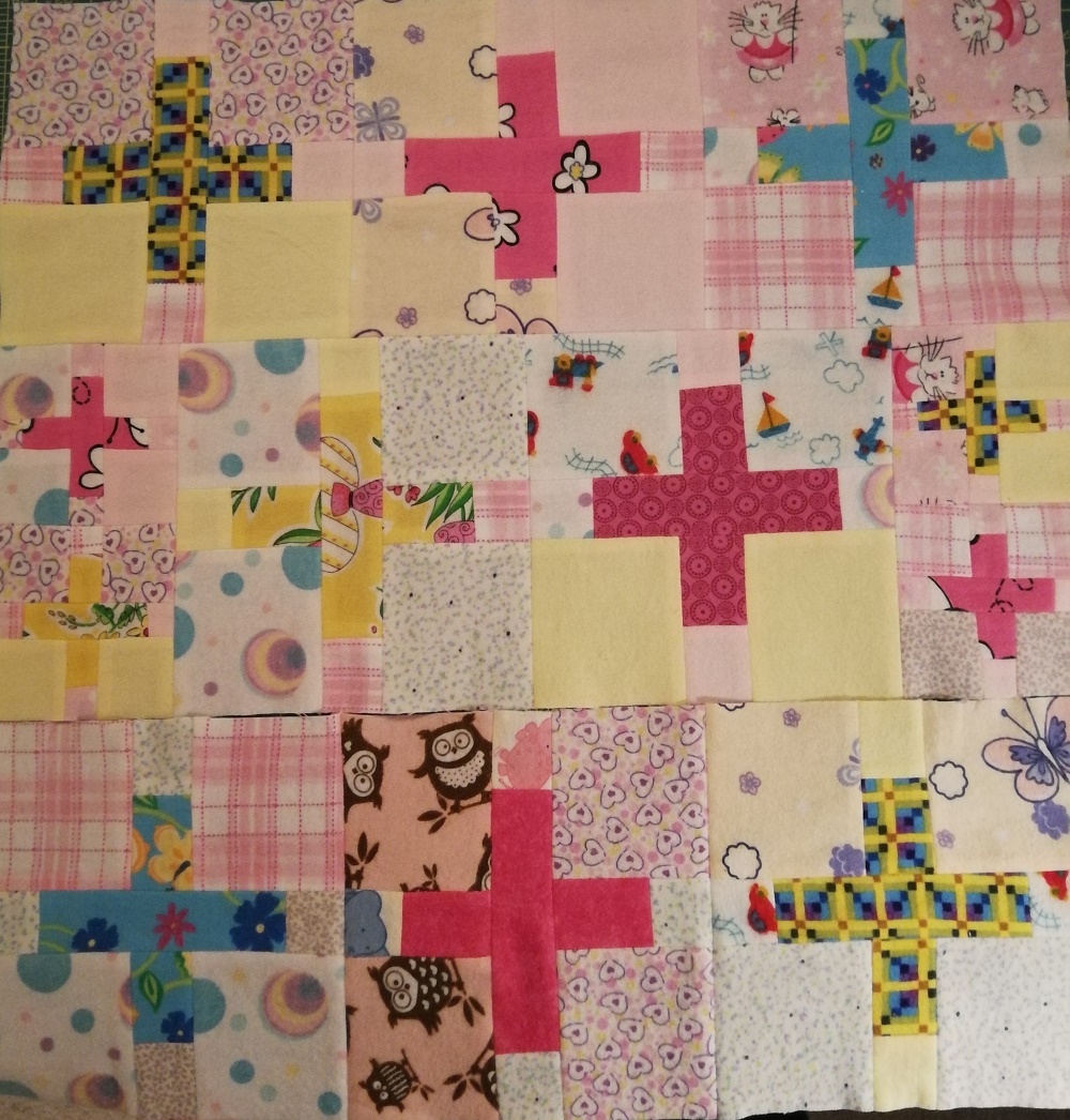 Quilting & Learning What a Combo! First Week of Comfort Quilt QAL
