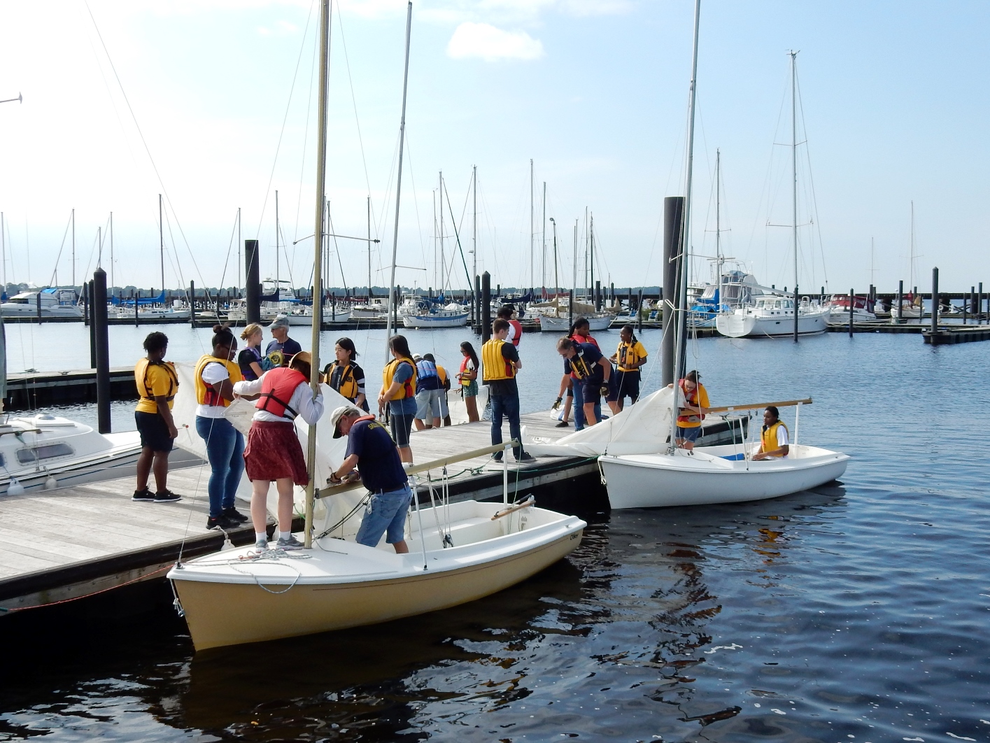 New Bern High School Naval Junior ROTC Sailing Fall Sailing Sessions