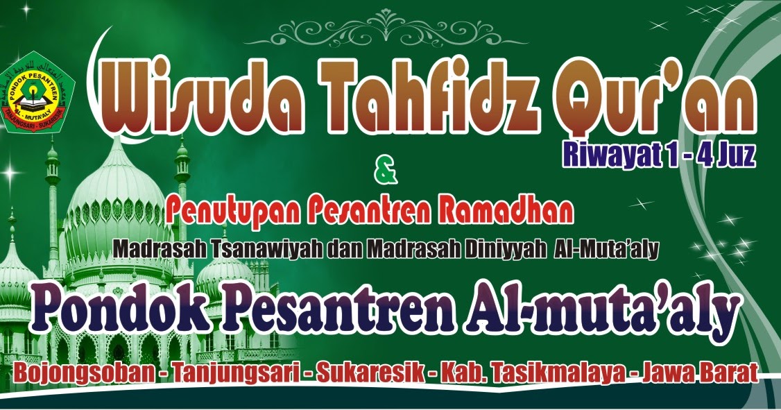 35 Latest Contoh Banner Wisuda Tahfidz Lusy Book