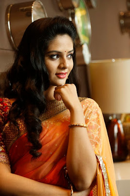 SriMukhi in Saree Photos