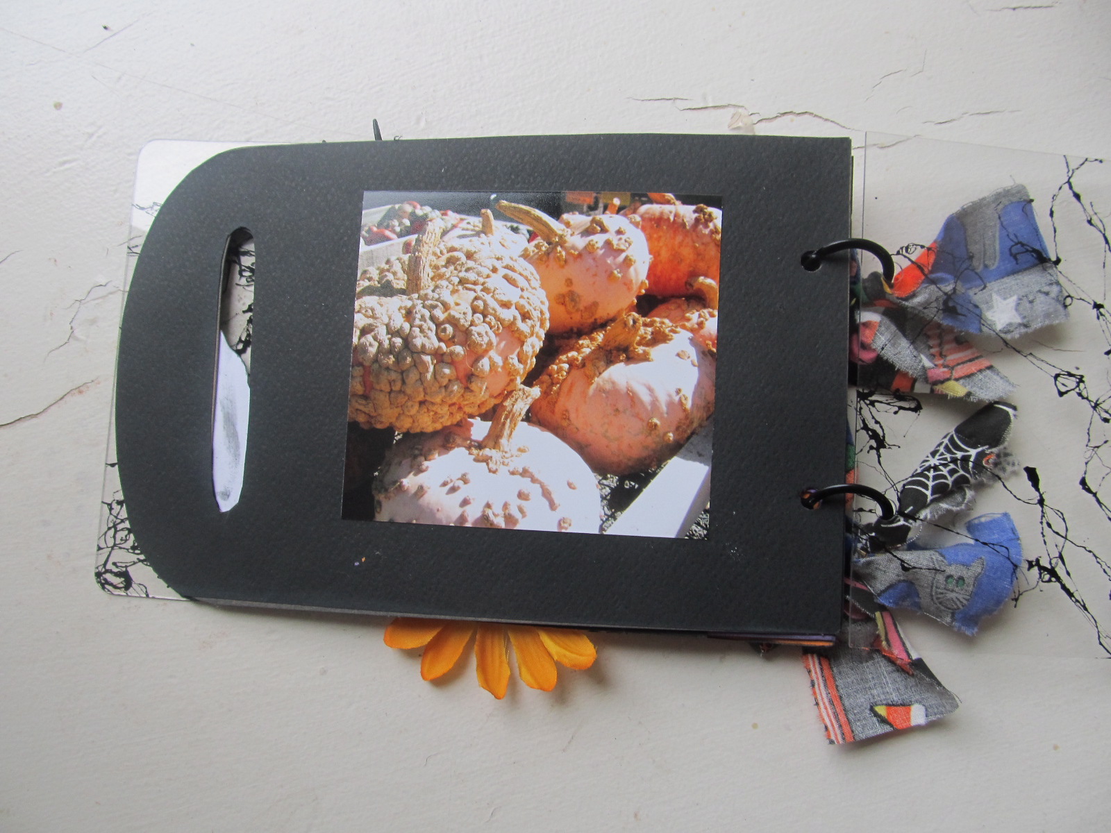 My Scraps How To Make a Chipboard Boo! Book