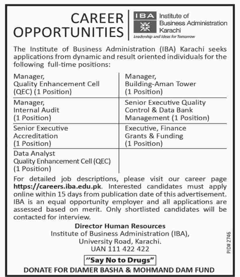 institute of business administration jobs business administration jobs