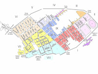 Mapa de las calles de Pompeya