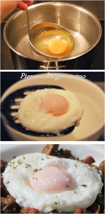 Piensoluego cocino: Huevos escalfados (poché)