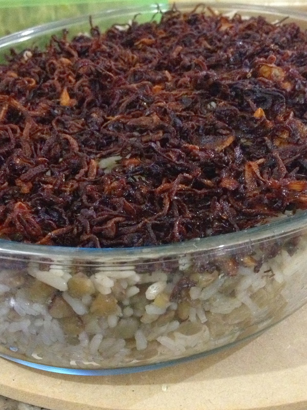 Gastromaníacos: Mjadra - Arroz com Lentilhas