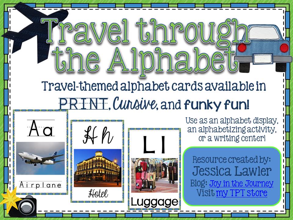 Summer Stock Up: Travel through the Alphabet! - ~Joy in the Journey~