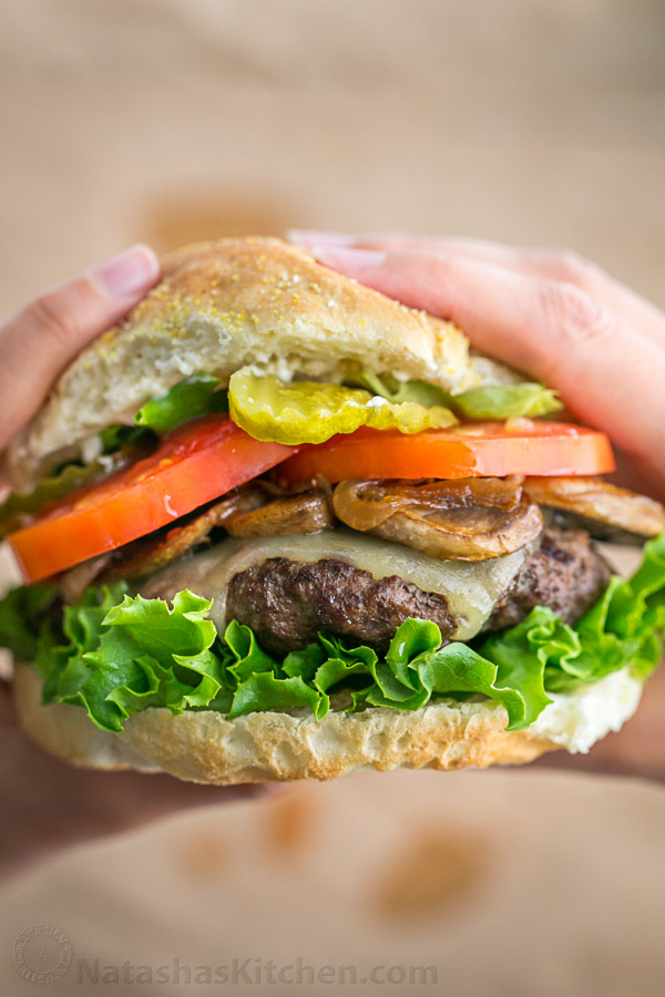 Garlic and Herb Burger Recipe Foodandcake123