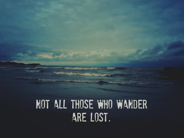 Leading Light: Not all those who wander are lost