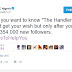 @officialEFCC Handler - Get Us 354,000 New Twitter Followers Before I Reveal My Identity