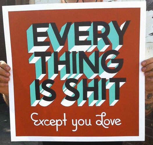 artbleat: STEVE POWERS: EVERYTHING IS SHIT SP VERSION