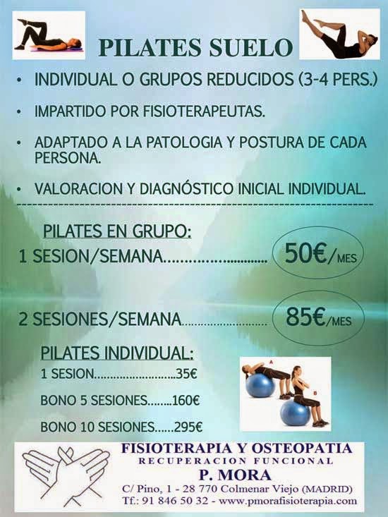 Fisioterapia y Osteopatía Colmenar Viejo Pilates Suelo en Colmenar Viejo de la mano de Fisioterapia y Osteopatía Colmenar Viejo Pilates Suelo en Colmenar Viejo de la mano de