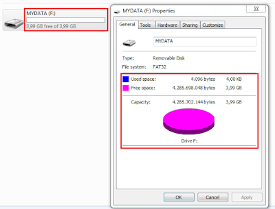 Cara Menambah Kapasitas Memori SDCard dan Flahsdisk 2GB, 4GB, 8GB Menjadi 16GB