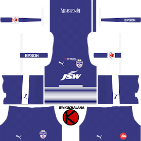 Bengaluru FC 2018 -  Dream League Soccer Kits