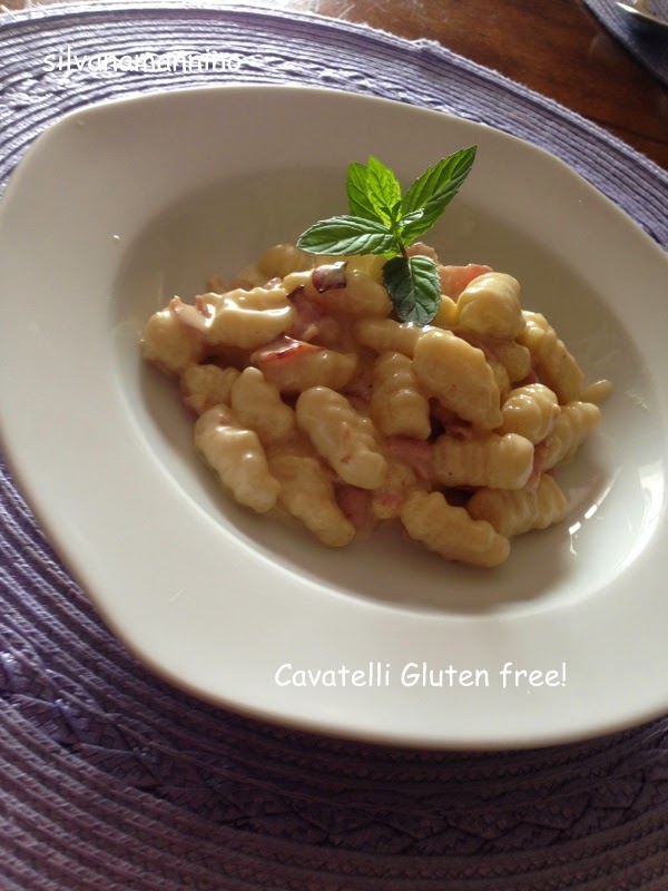 sale&pepe Cavatelli Gluten Free in salsa bianca