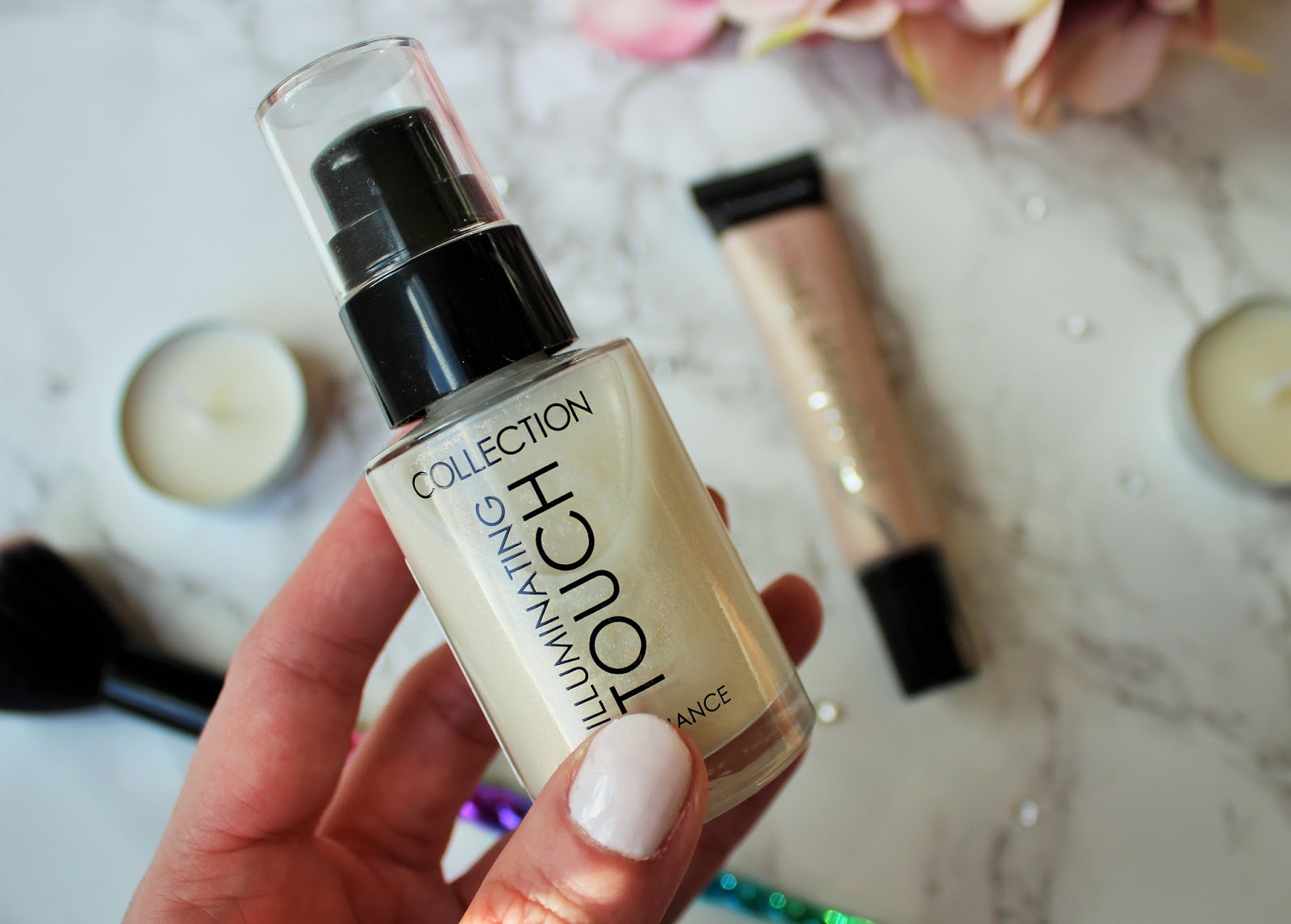 Two Affordable Makeup Products For Glowing Skin - 3 - Collection Illuminating Touch Liquid Radiance Highlighter