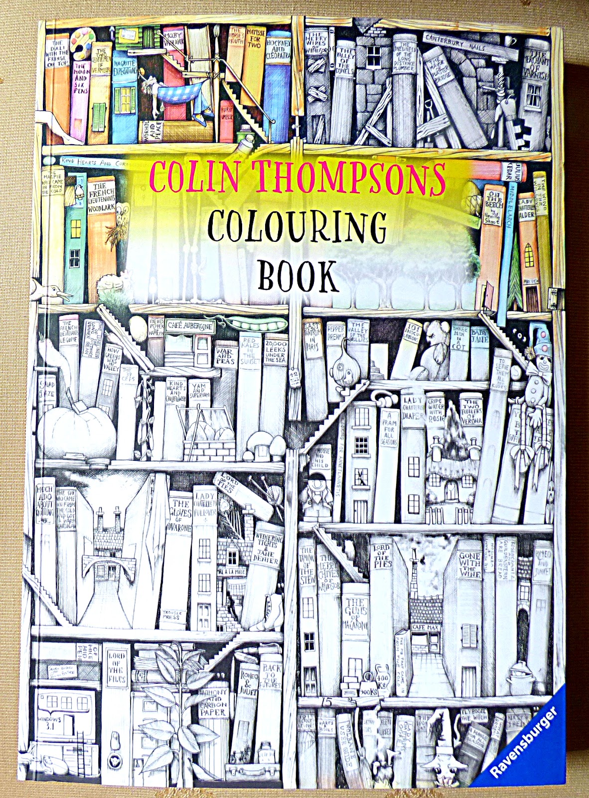 Chez Maximka Ravensburger Colin Thompson's Funtastic Adult Colouring Book