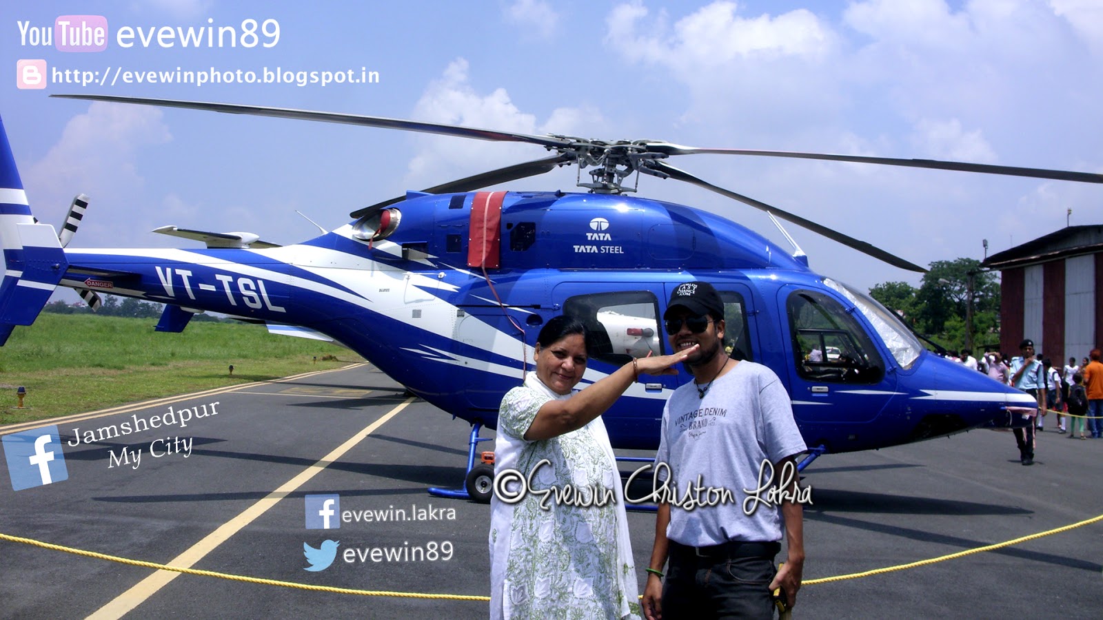 Evewin Photo JRD TATA Birthday 2016 at Jamshedpur Airport