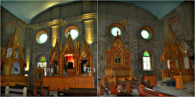 Naic Church side retablos